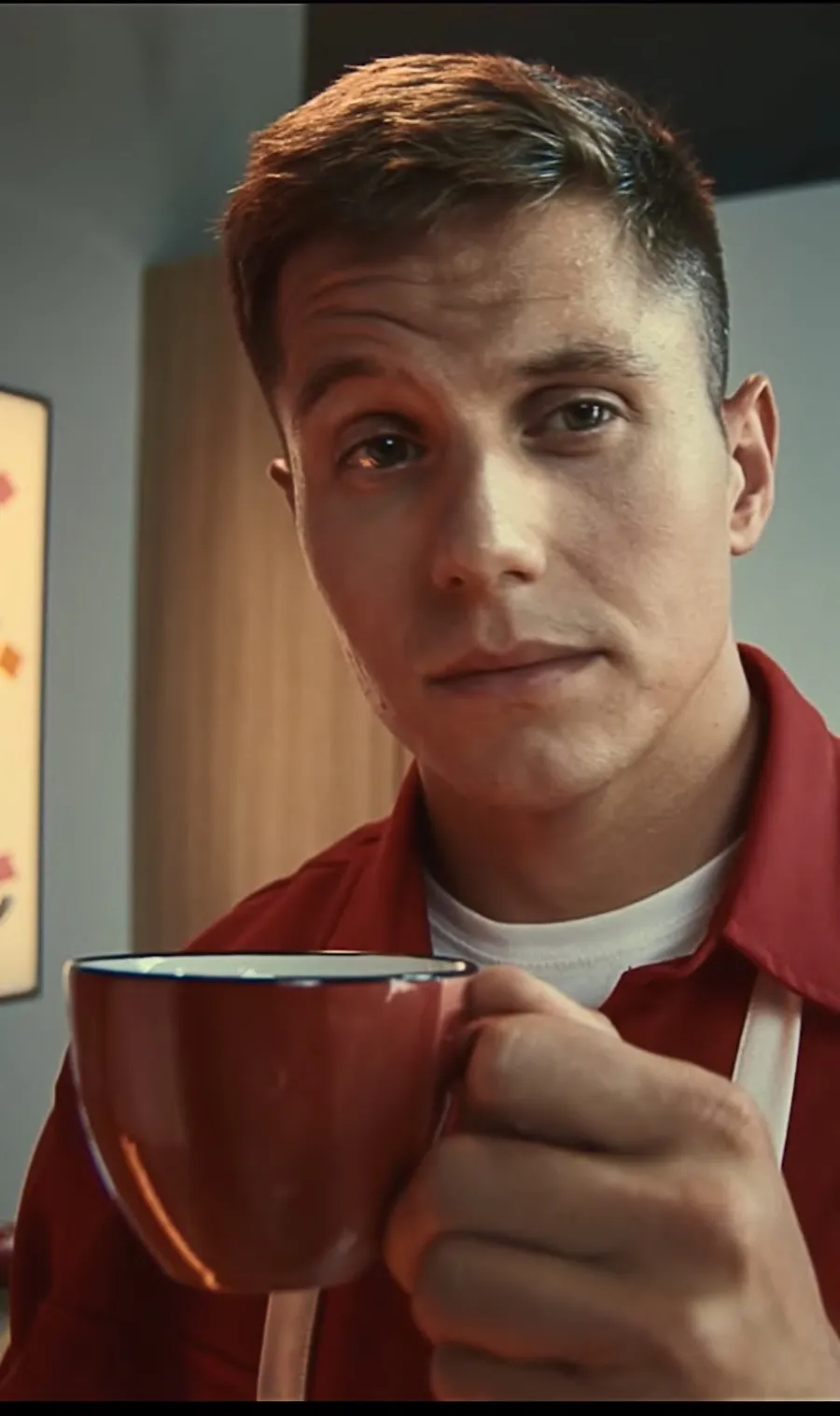 Commercial still — vertical cut